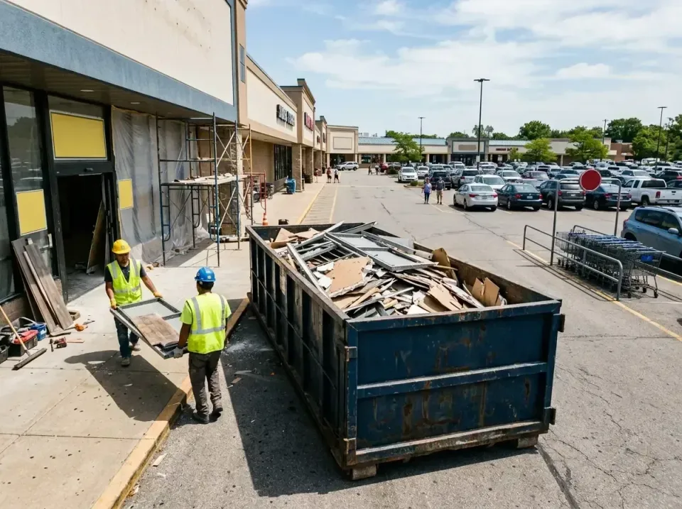 retail-store-renovation-debris-003 — frequently asked questions, Roll-off Dumpster Rentals in Roseburg, OR